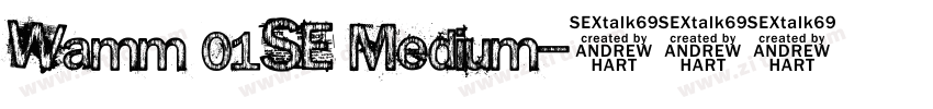 Wamm 01SE Medium字体转换